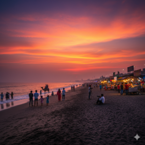 Tourist Attractions dumas beach