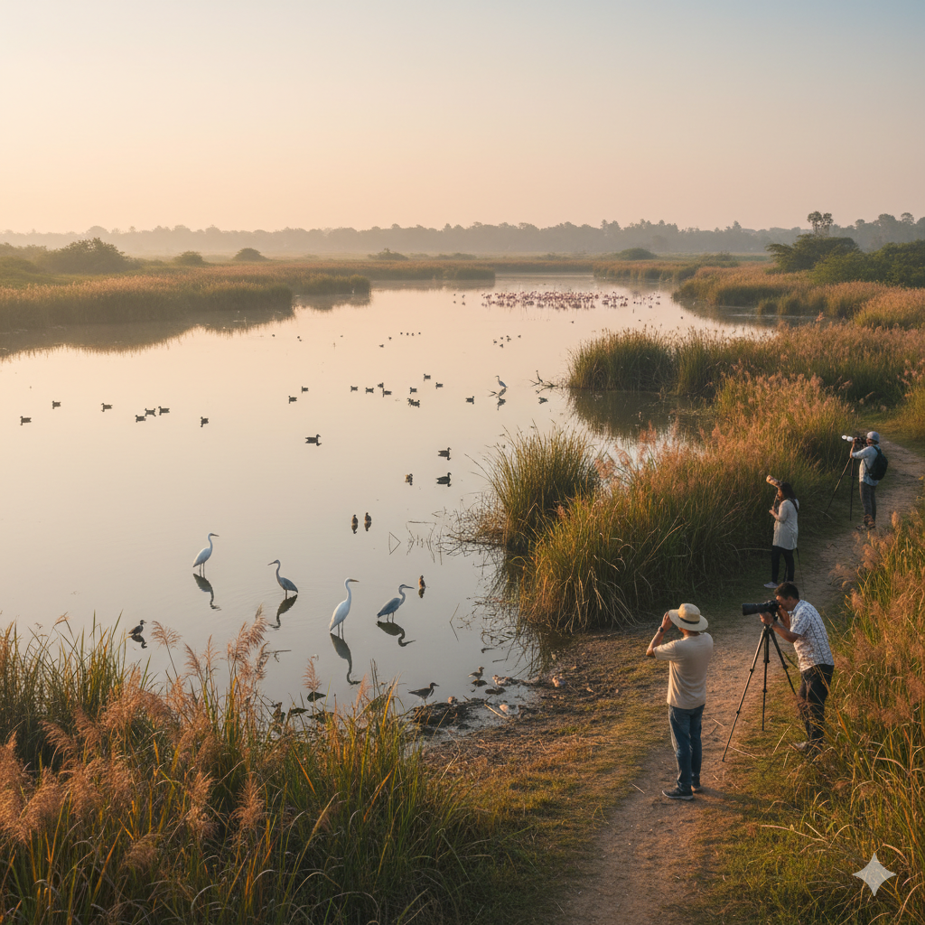 gavier lake birding spot