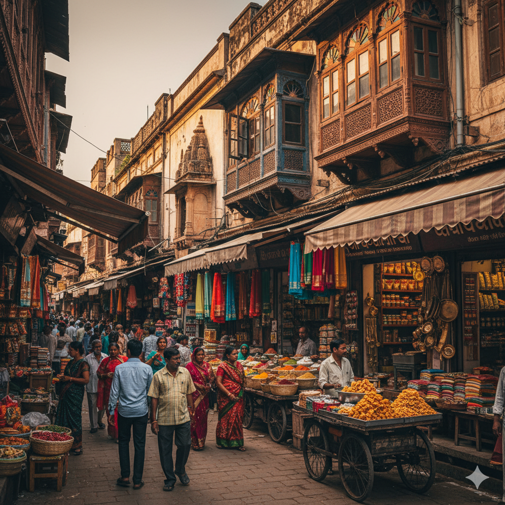 heritage square (chowk bazaar)