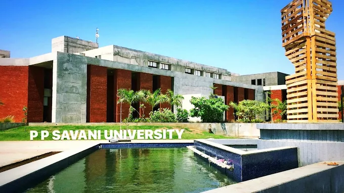 P P Savani University